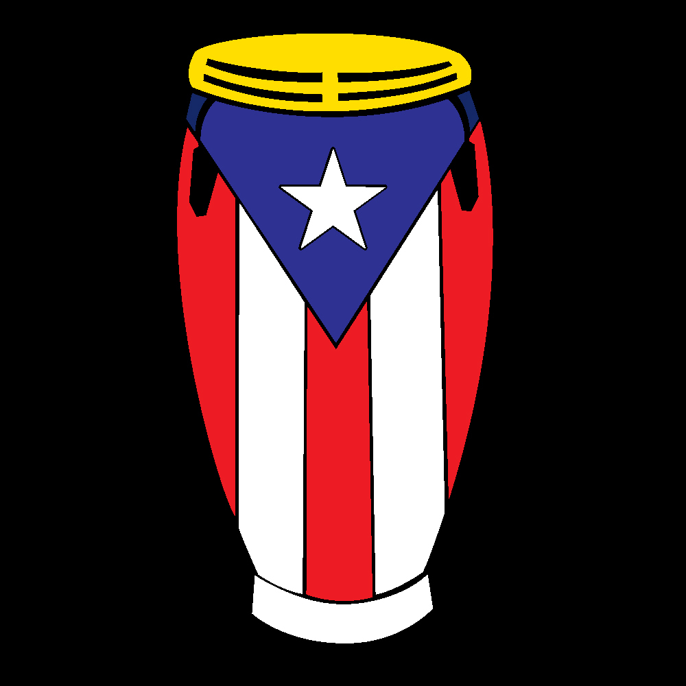PUERTO RICO CAR DECAL STICKER Conga with Flag 13 eBay