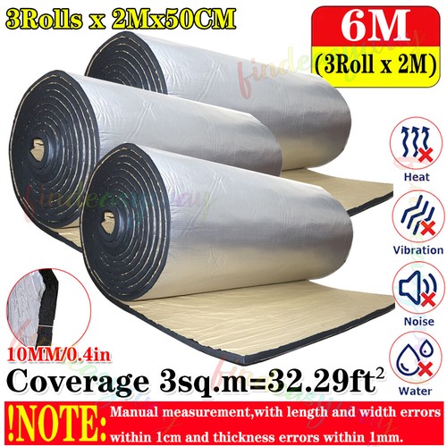10M Camper Van Insulation Foam Self Adhesive·Thermal Soundproof 1CM Closed Cell - Picture 26 of 33