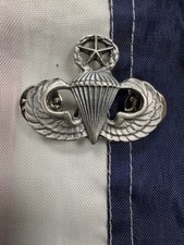 BREVETTO MASTER MILITARE DA PARACADUTISTA DELL'ESERCITO AMERICANO US ARMY