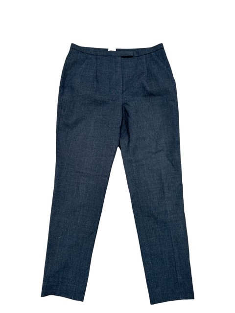 Hermes Dark Grey Wool Trousers Size 38 / US 8 / M