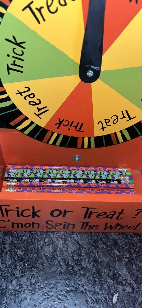 Roue Des Prix Halloween - Jeu De Société Tournante En Acrylique, Grande Et Petite Roue, Pour Fêtes Et Carnavals - 4