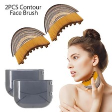 2PCs New Lymphatic Contour Face Brush, Lymphatic Drainage Massager by Glowiex