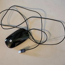 TESTED NEW Genuine HP MSU1459 USB Black Wired Mouse