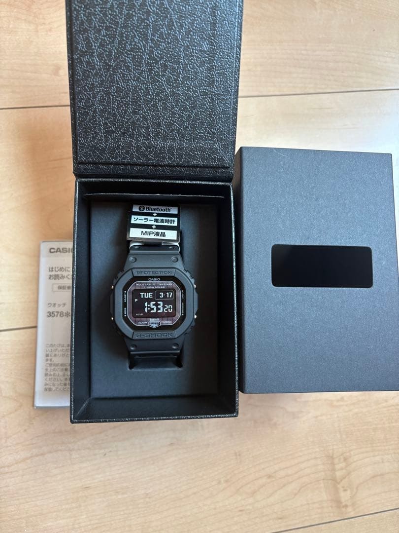 New CASIO G-SHOCK GW-BX5600-1A1JF Black MIP LCD Bluetooth Tough Solar Watch image 3