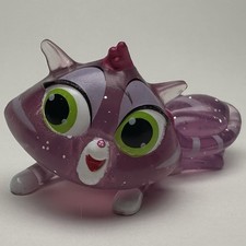 Disney Jr Puppy Dog Pals Cat Hissy Mini Figure Clear Sparkle Glitter