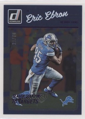 2016 Donruss Stat Line Season 29/70 Eric Ebron #99 1u6