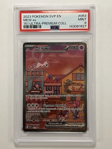 Mew ex 053 Sv: Scarlet & Violet Promo Cards Holo PSA 9