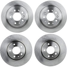 Front & Rear Brake Rotors For 2018-2019 Chevrolet Equinox 300mm Front Disc, J60