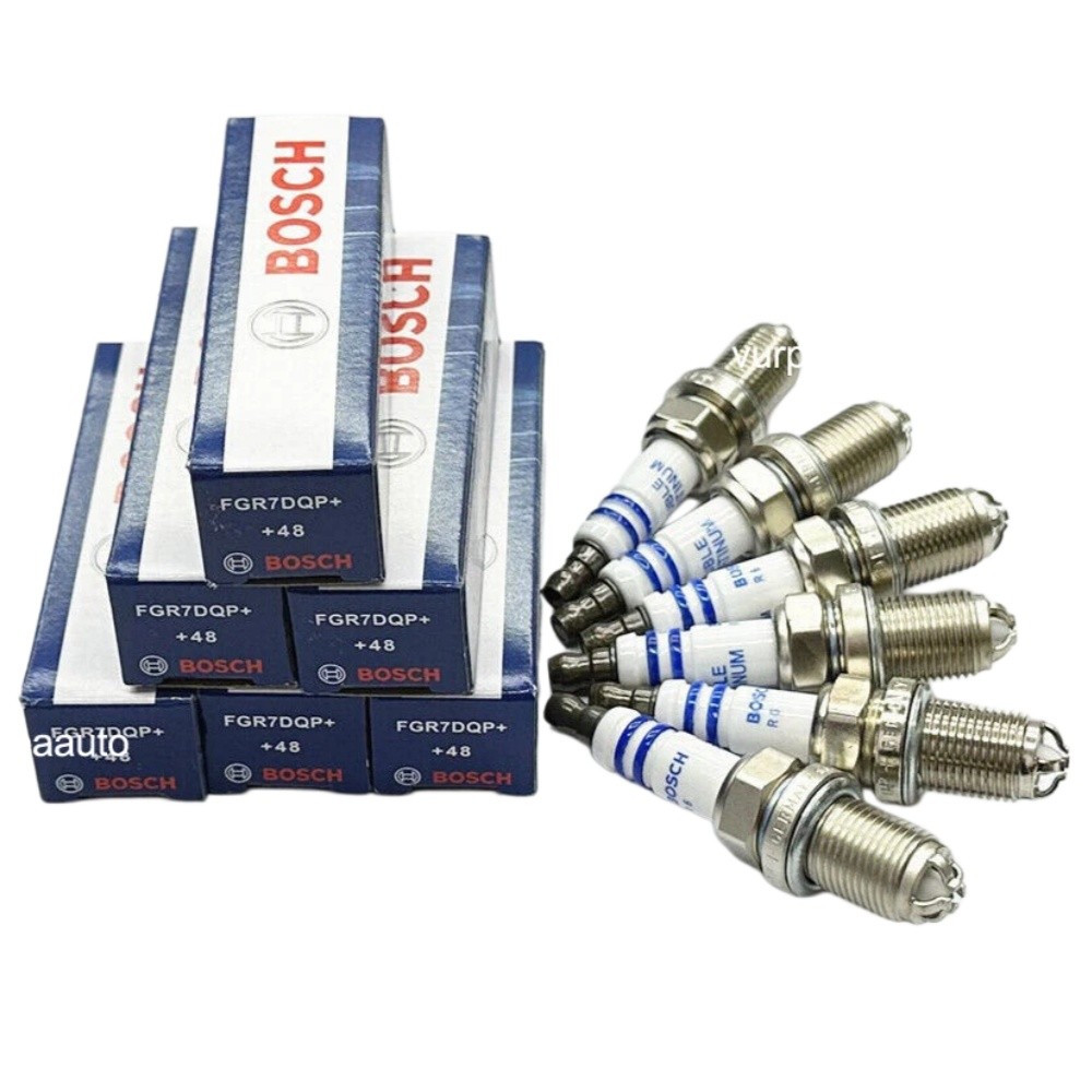 6pcs BOSCH 0242236562 For BMW Spark Plugs Platinum4 4417 E39 E46 E83 E36 E53 US
