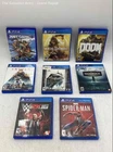 Just Cause Doom Anthem WWE 2K16 Spider-Man For Sony PlayStation 4 Games Lot Of 8