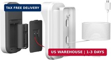 20FT/6M Power Adapter Kit for myQ Smart Garage Video Keypad,Weatherproof Chargin