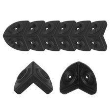 8 x Speaker Cabinet Corners Protector 55x55x55mm Plastic Guard Angle Edge Wrap