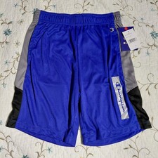 Champion Boy's Shorts Size M Surf The Web Blue Shorts NWT