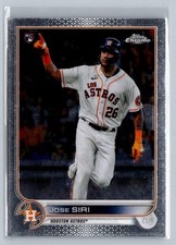 2022 Topps Chrome Sonic #599 Jose Siri ROOKIE Houston Astros