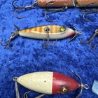 Vintage Lot Of 6 Wooden Lures All Different, Great Variety, And Colors ￼ — photo 7