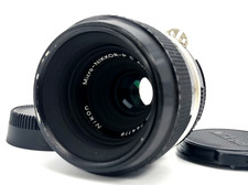 【Exc+3】Nikon Micro-Nikkor-PC Auto 55mm f3.5 convertido a lente AI de Japón