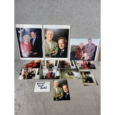 George H.W. Bush George W. Bush Family Photo Lot 11 Barbara Laura White House
