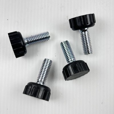 Knurled Thumb Screw Threads Fastener for Wire Shelving Units Shelf Set of 4 New