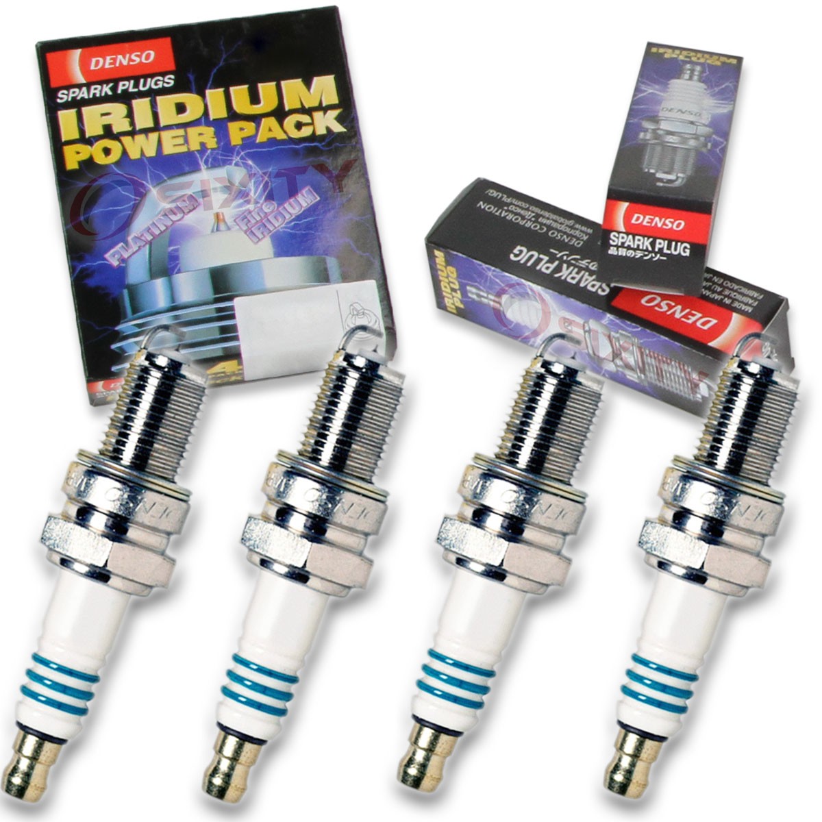 4 pc Denso Iridium Power Spark Plug for Yamaha XVZ1300TFM Royal Star dp