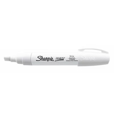 Sharpie 35568 Liquid Paint Marker, White, Fiber, Pk6