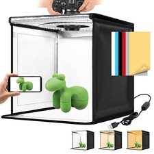 Photo Light Box, 12/16/20/24/32 Inch Photography Light Box with CRI 95 120 Li...