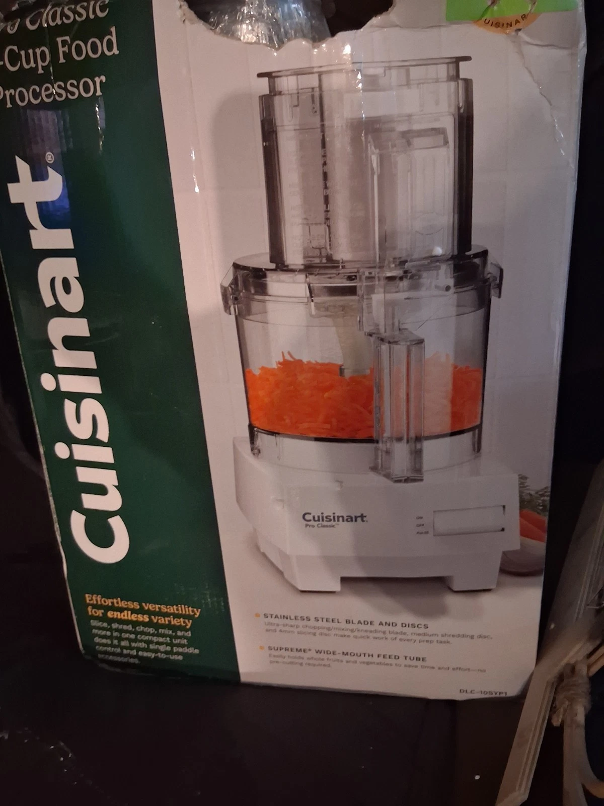 Cuisinart 7-Cup Pro Classic Food Processor, 600-Watt Motor, Vegetable Chopper
Opens in a new window