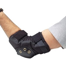 ALLEGRO 7104 ELBOW PADS 1 SIZE NYLON/ABS BLACK ABRASION-RESISTANT