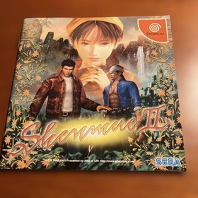Shenmue I & II 2 Books Set Dreamcast SEGA Retro 2 Bonus Books Available