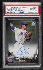 2017 Bowman Chrome Rookie Gavin Cecchini #BCAR-GC PSA 10 GEM MT Auto tj0