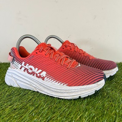 Hoka One One Turnschuhe Größe 5 Damen rot Rincon 2 sportliche Sport Laufschuhe