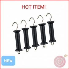 FENSMILE Insulated Fence Plastic Gate Handle, 5PCS Handle Heavy Duty Electric Fe