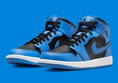 NIKE AIR Jordan 1 MID University Blue/Black White DQ8426 401  US 14 EUR 48.5