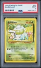 PSA 9 BULBASAUR 44/102 Base Set Unlimited WOTC Original 1999 - Pokemon Card