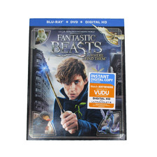 Fantastic Beasts and Where to Find Them (Blu-Ray DVD Combo 2017) Fantasy Film