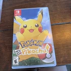 New ListingPokémon: Let's Go, Pikachu! Nintendo Switch Used