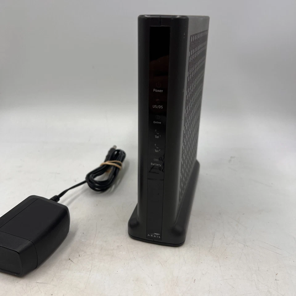 *FOR PARTS REPAIR* Arris TM3402 32x8/2x2 DOCSIS 3.1 Telephony Cable Modem - Image 2 of 4