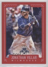 2017 Panini Diamond Kings SP Red Framed 19/99 Jonathan Villar #116 6ks
