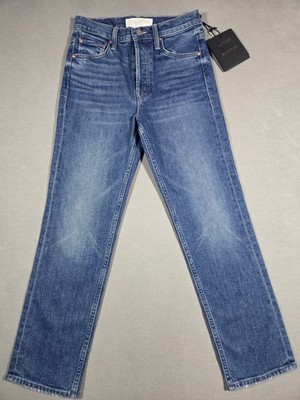 Mother Superior ''The Tomcat'' Women's Straight Leg Blue Jeans Size 25 NWT 