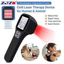 2500mW Laser Therapy Device for Back, Neck  Joint Pain   Touch Screen Control