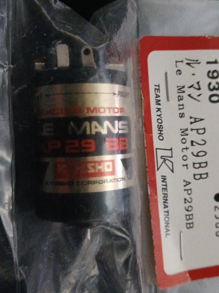Vintage Kyosho Le Mans AP29BB Bushed Motor New Factory Sealed Rare - Image 2 of 4