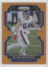 2021 Panini Prizm Orange Prizm 54/249 Blake Martinez #234 7u5