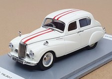 Oxford Diecast 1/43 Scale ST002 - Sunbeam Talbot 90 Mk2 - Ivory/Red Stripes