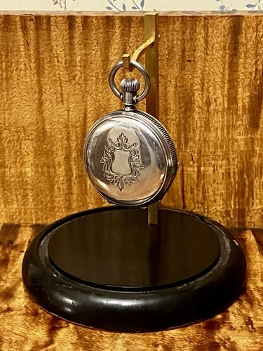 Antique 1889 7j Grade 130 Size 4s Lever Set Silver Illinois Watch Parts / Repair