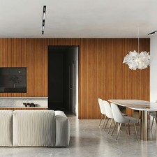 Oak Finish Wall Panelling 9mm x 70mm x 2600mm Interior Pine Panels 10 Pack