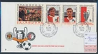 LS74728 Netherlands 1970 football cup Apeldoorn private mail FDC used
