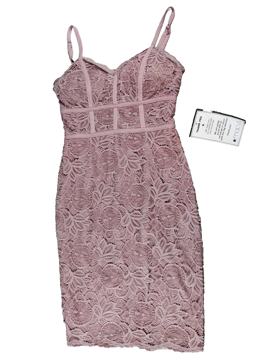 chinese dress ladies Olivia Pink Bodycon Short Lace Dress