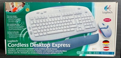 Logitech Cordless Desktop Express / kabellose Tastatur und Maus, Neu !!