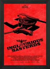 My homage to the great movie Inglou Framed Wall Art Poster Canvas Print Picture