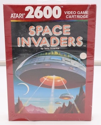 - Atari 2600 - 1988 - SPACE INVADERS - FACTORY SEALED - 
