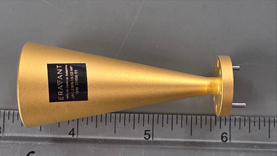 Eravant/SAGE Conical Horn Antenna, SSAC-2309-10-S2, WR-10, 75 to 110 GHz